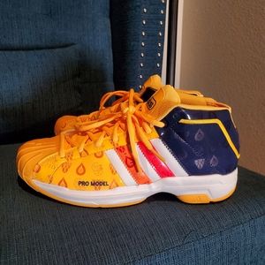 Adidas Pro Model 2G "Signal orange Indigo" Sz 8